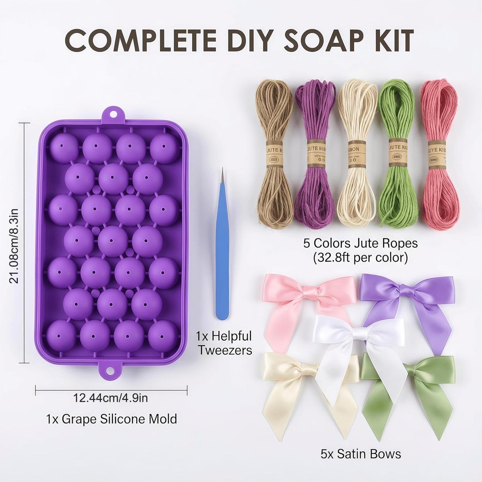 DIY Soap Making Kit Grape Soap - đánh giá và giá Soap Making Lab
