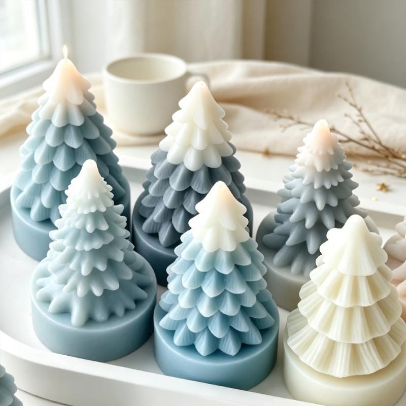 DIY Mini Christmas Tree Silico - đánh giá và giá Soap Making Supplies