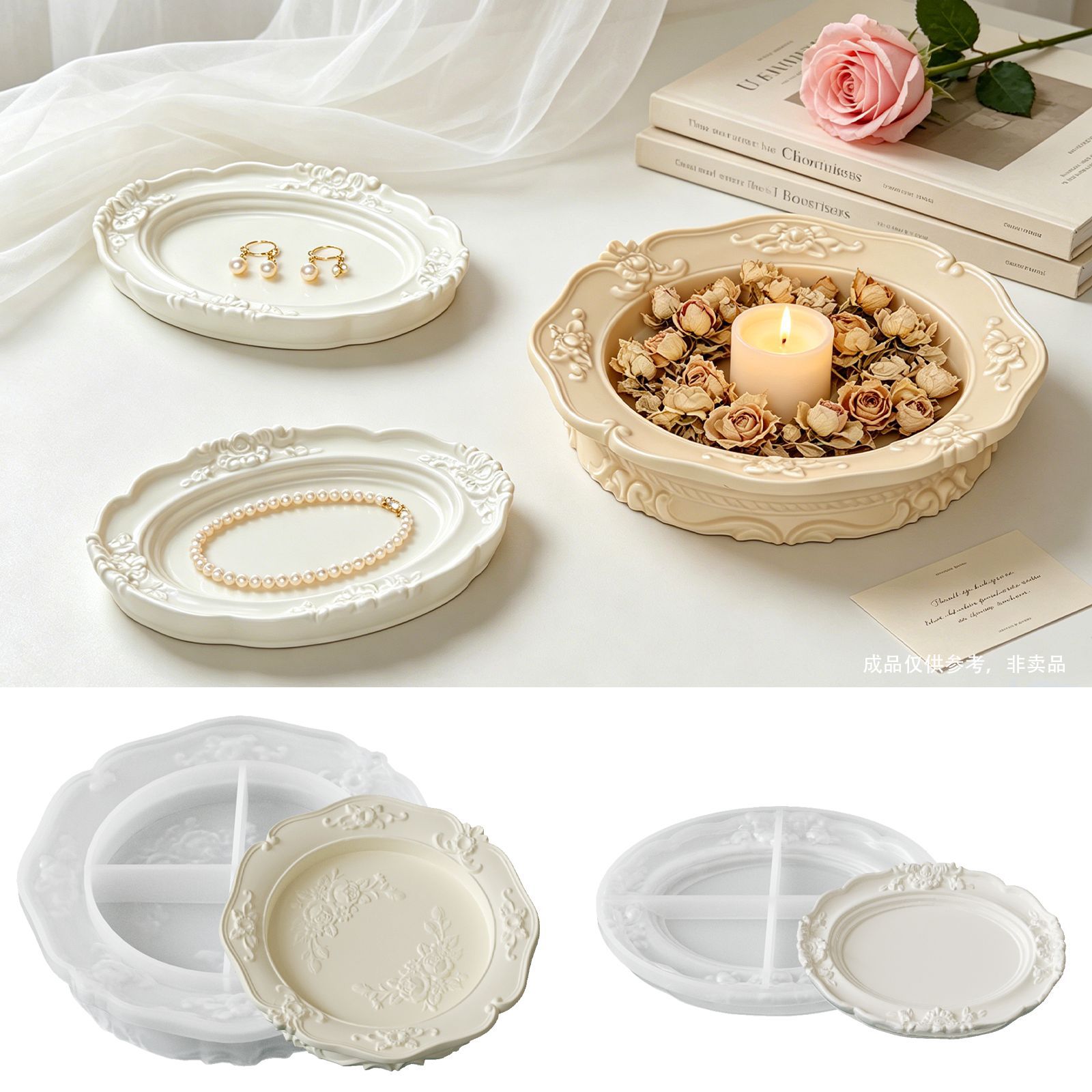 Elegant Vintage Baroque Lace S - đánh giá và giá Natural Making Soap