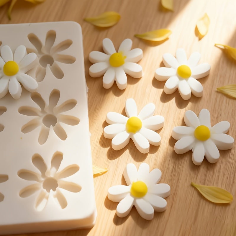 1pc 3D Daisy Sunflower Silicon - đánh giá và giá Soap Making Equipment