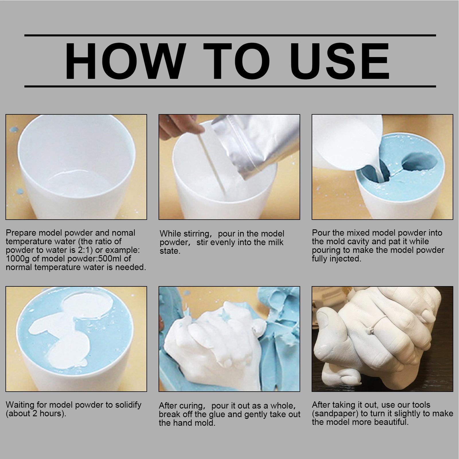 Baby Hand And Foot Casting Kit - đánh giá và giá Soap Making Supplies