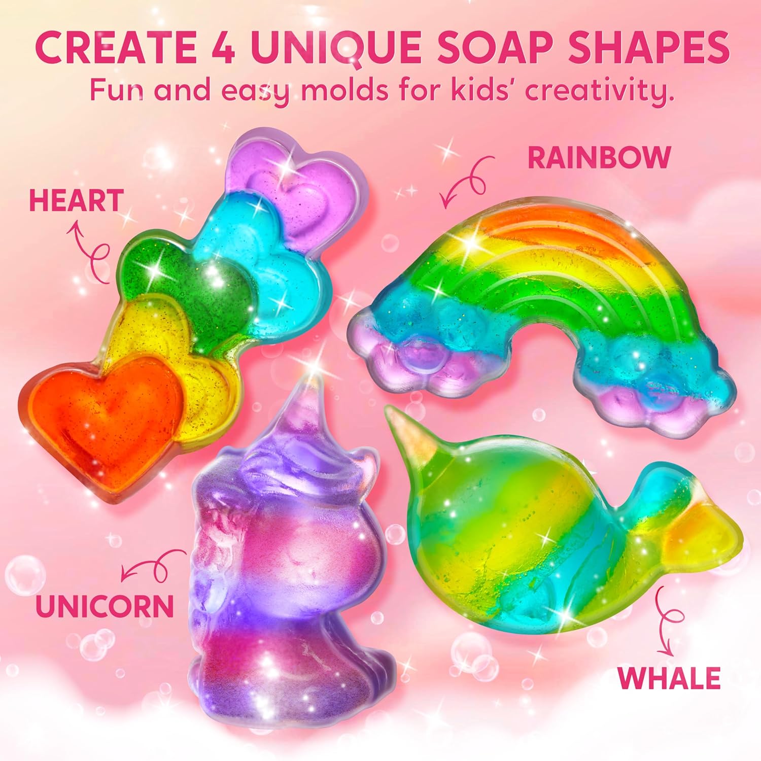 JOYFY Unicorn Soap Making Kit  - đánh giá và giá Soap Making Lab