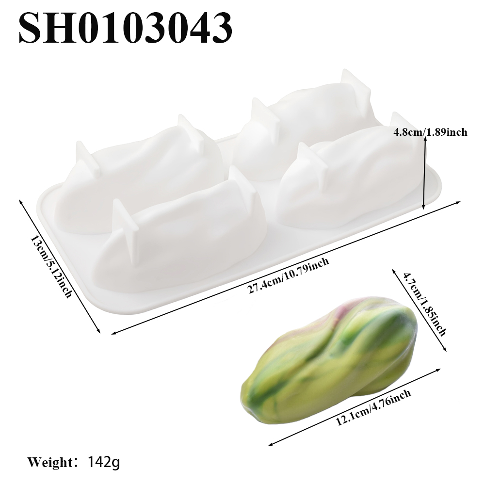 4 or 9-Cell Pistachio Design S - đánh giá và giá Soap Making Equipment