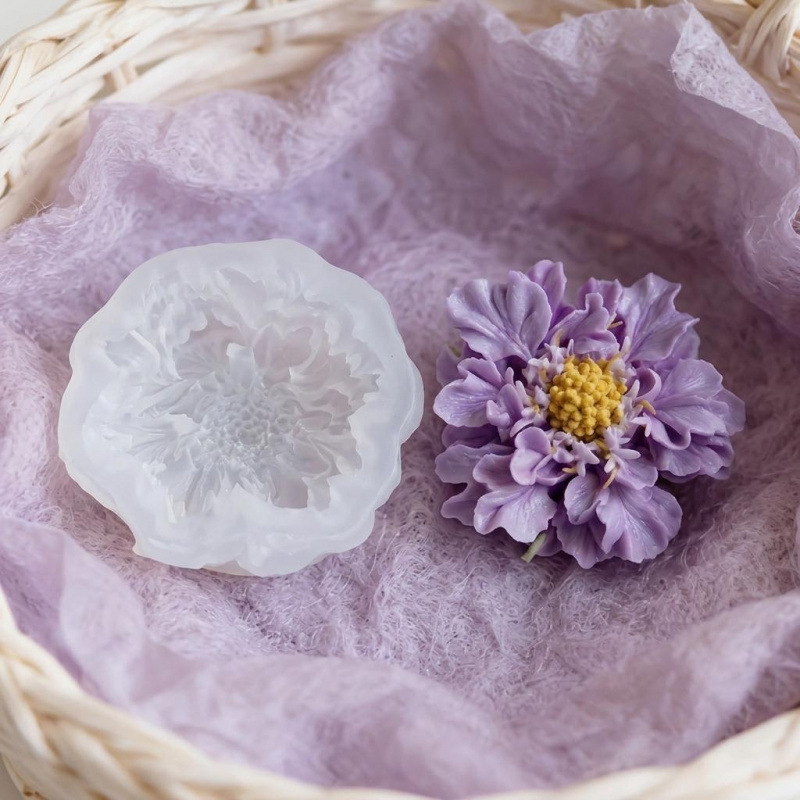 1 Dreamy Blue Potted Flower Si - đánh giá và giá Natural Making Soap