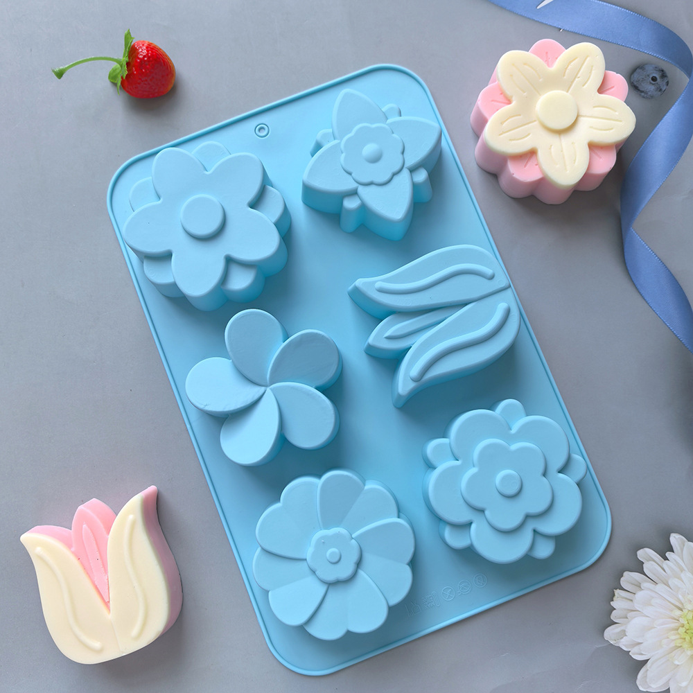 kinds Flower Silicone Molds Di - đánh giá và giá Soap Making Formula